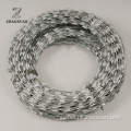 Galvanized Blade Razor Barbed Wire Hot Dipped Galvanized Cross Razor Barbed Wire Fencing Supplier